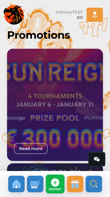 Promotions mobiles du casino Lord Of The Spins