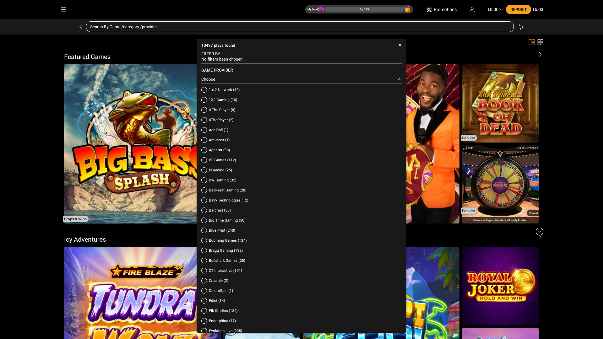 Desarrolladores de juegos de escritorio de Lord Ping Casino