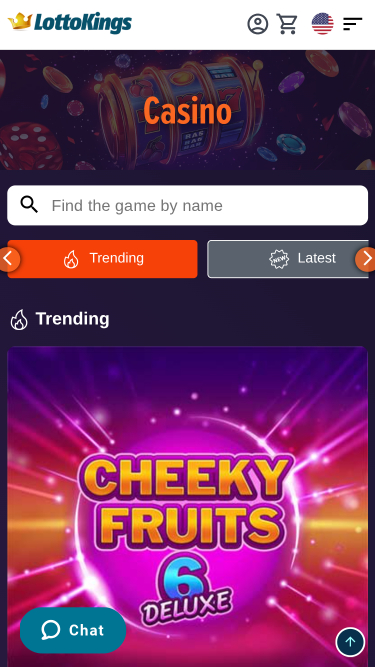 Lottokings Casino Mobile Games