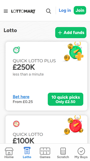 Lottomart Casino Mobile Lotto