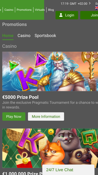LSbet Casino Mobile-Aktionen