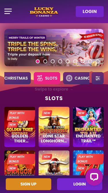 Jeux mobiles de Buffalo Casino