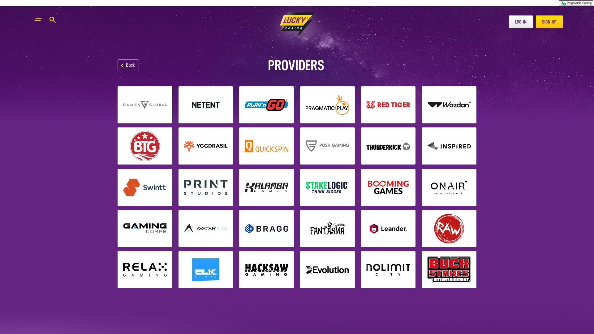 Développeurs du jeu Lucky Casino pour ordinateur