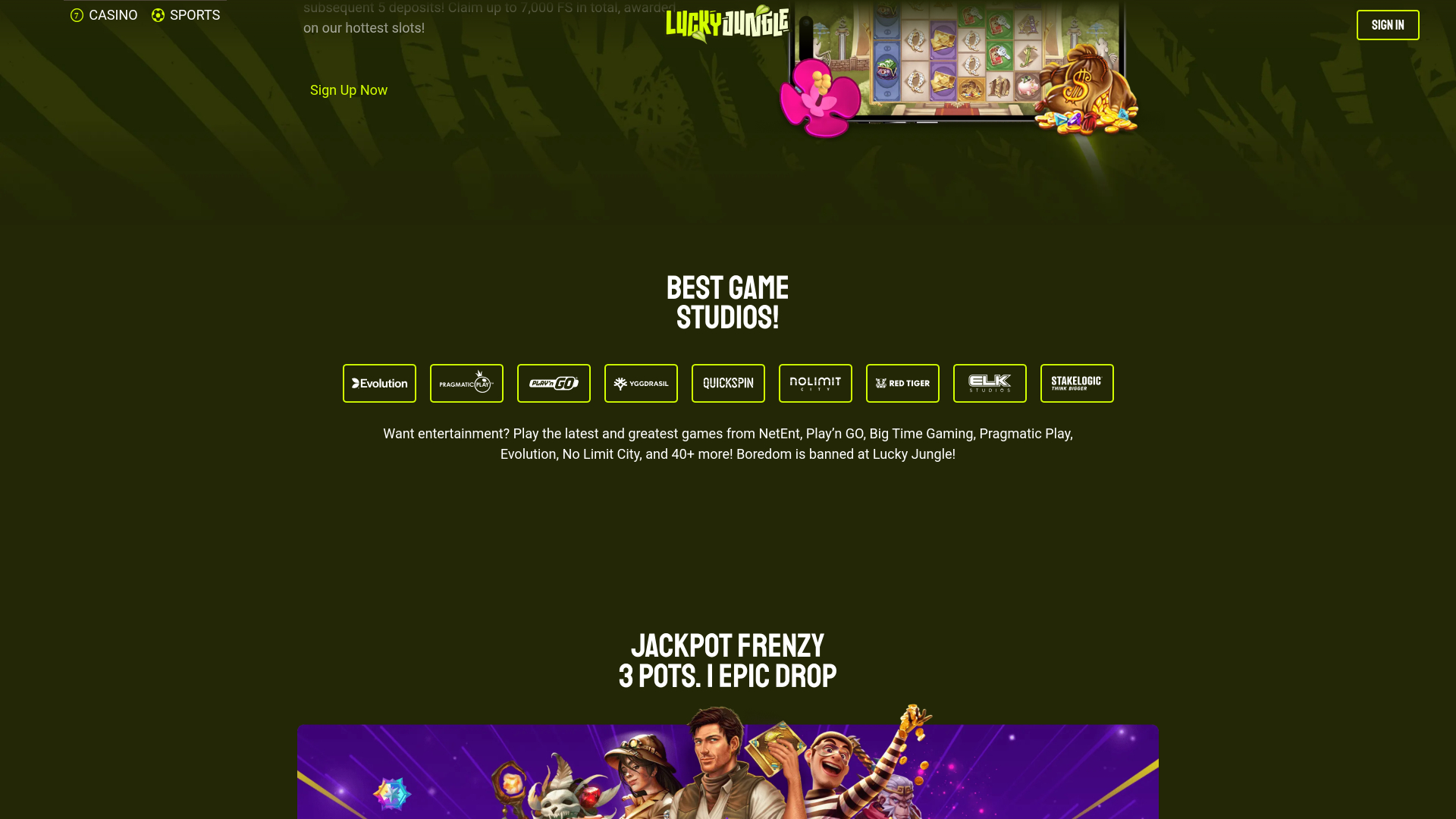 Développeurs de jeux de bureau Lucky Jungle