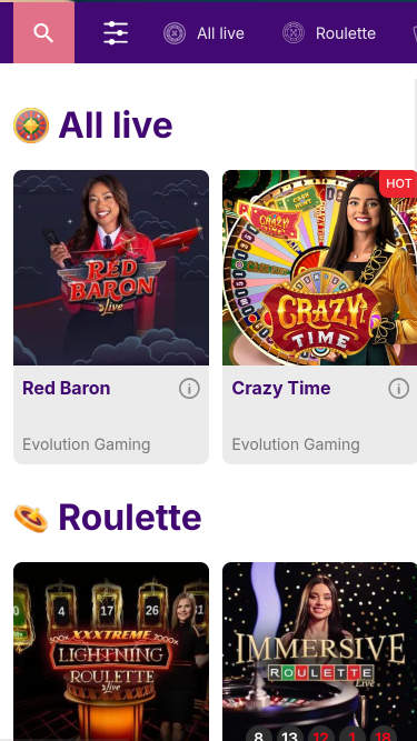 Revendeur mobile Lucky Koala en direct