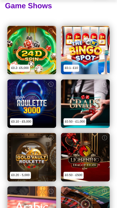 Lucky Pants Bingo Mobile Croupier en direct