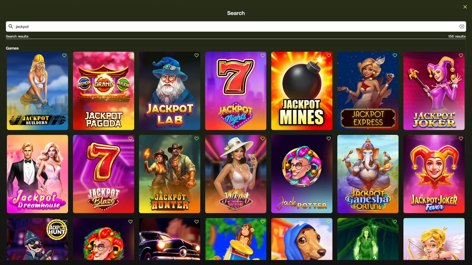 Jackpot desktop del casinò Lucky Pays