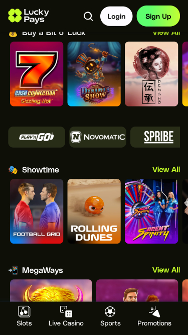 Lucky Pays Casino Mobile Game Developers