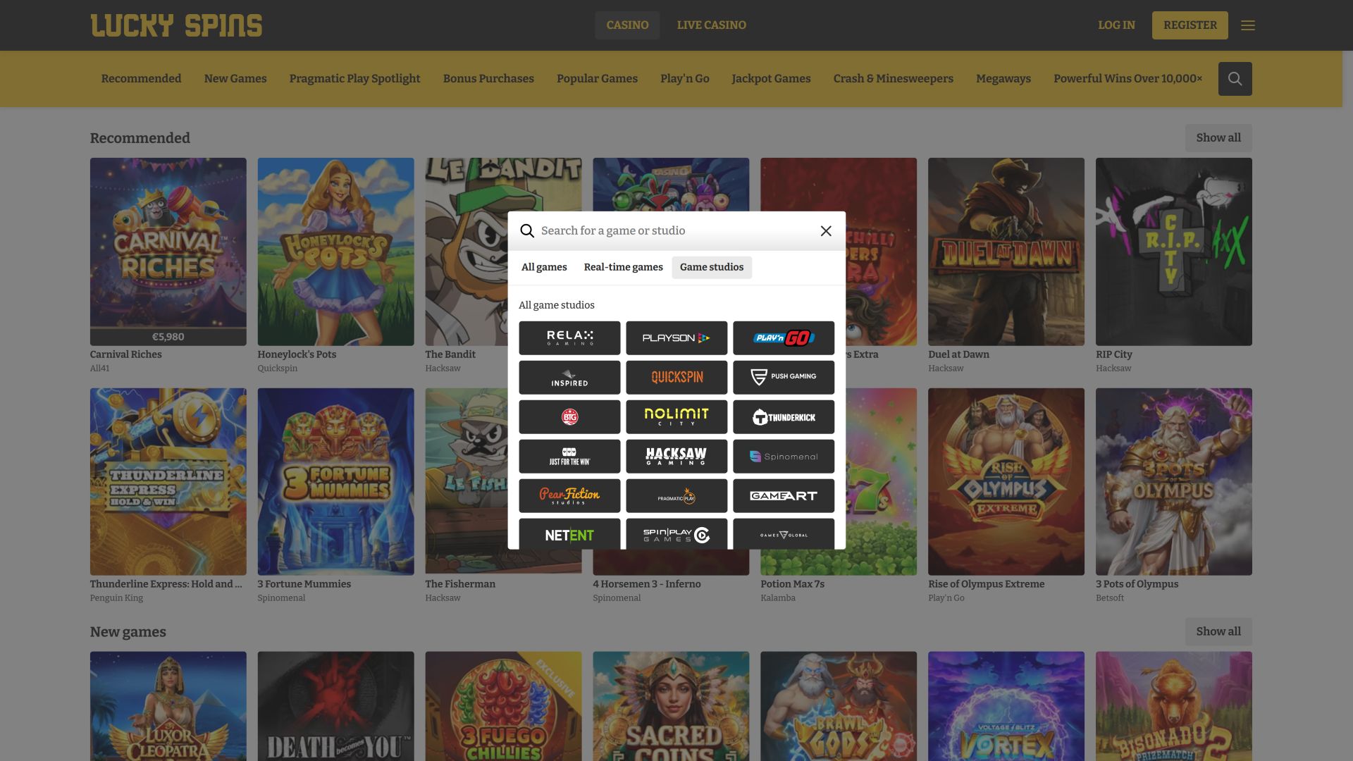 Développeurs du jeu de bureau Lucky Spins