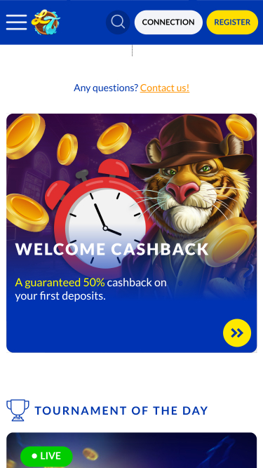 Мобильные акции казино Lucky Treasure