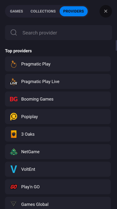 Développeurs du jeu mobile Lucky Vibe Casino