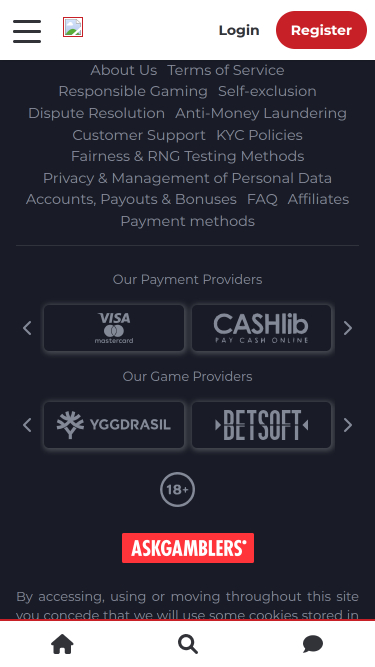 Desarrolladores de juegos móviles del casino Lucky31