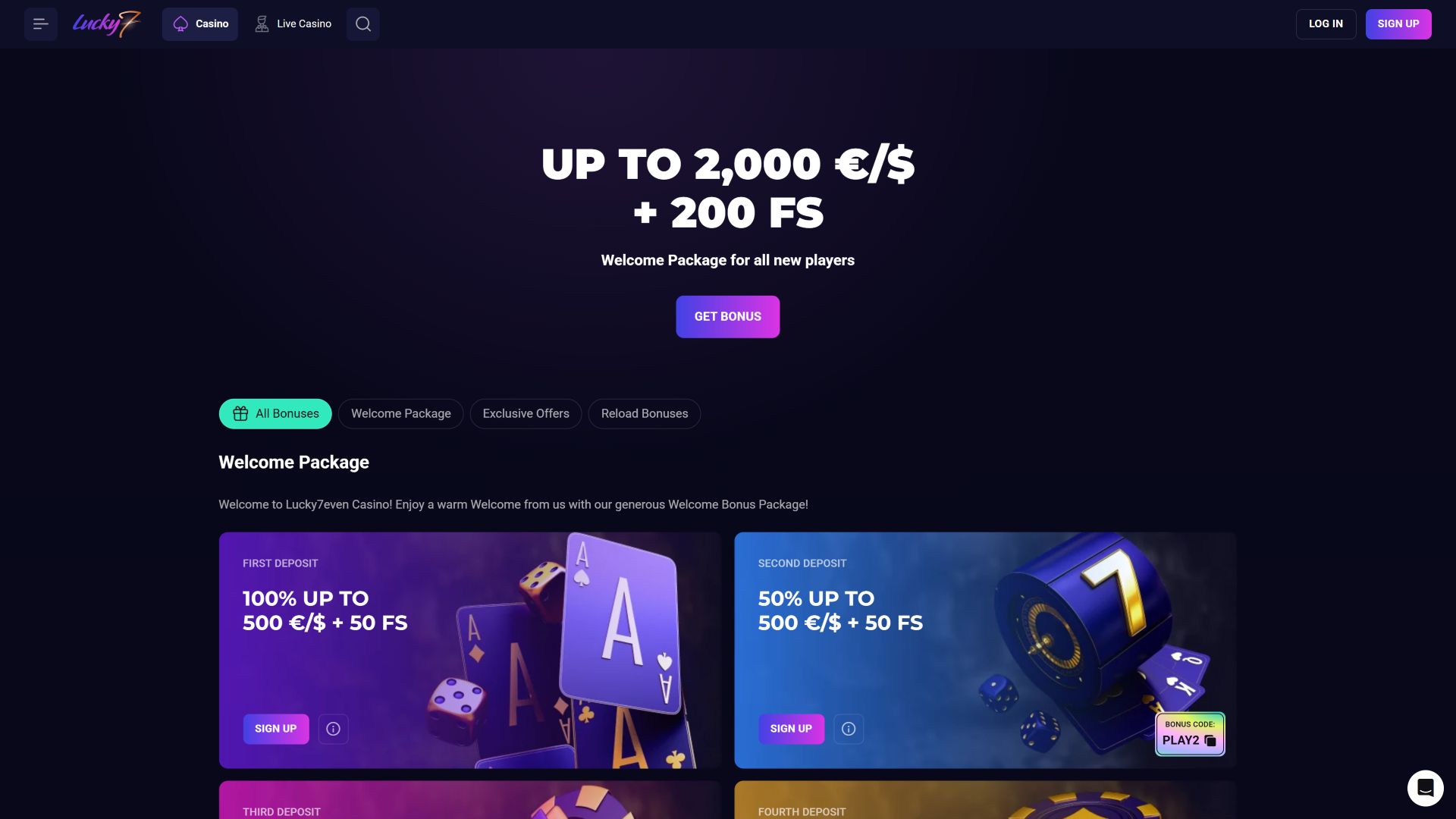 Promotions Lucky7even pour ordinateur