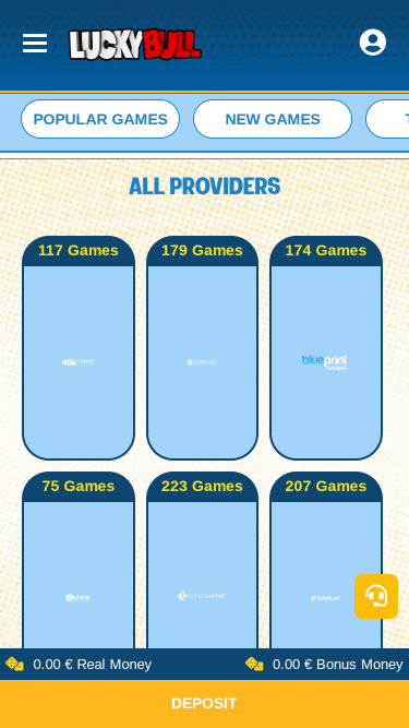 Développeurs du jeu mobile Luckybull Casino