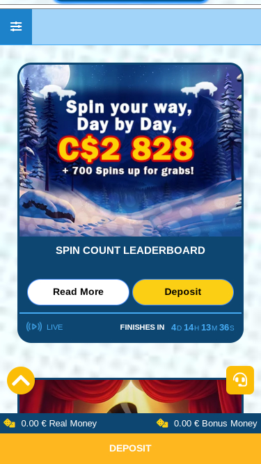 Promotions mobiles du casino Luckybull