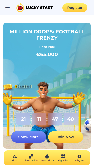 LuckyStart Casino Mobile Tournaments
