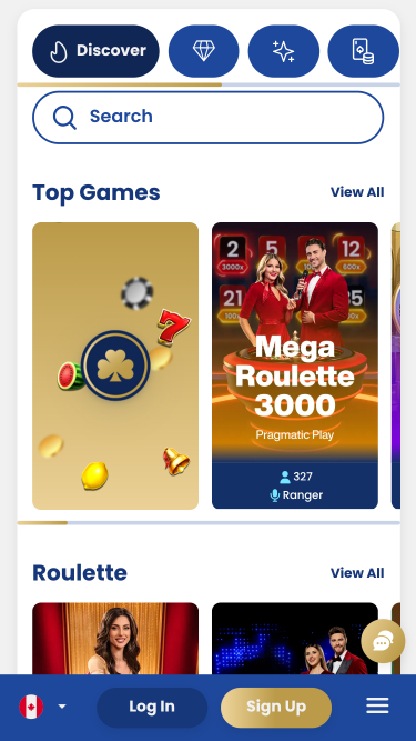 Casino mobile Lukki avec croupier en direct