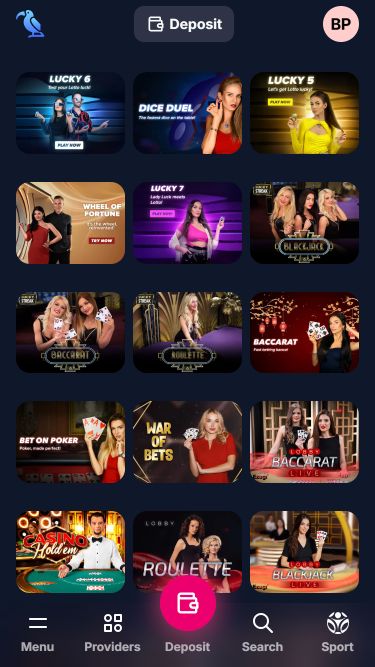 Казино с живыми дилерами Lukkly Casino для мобильных устройств
