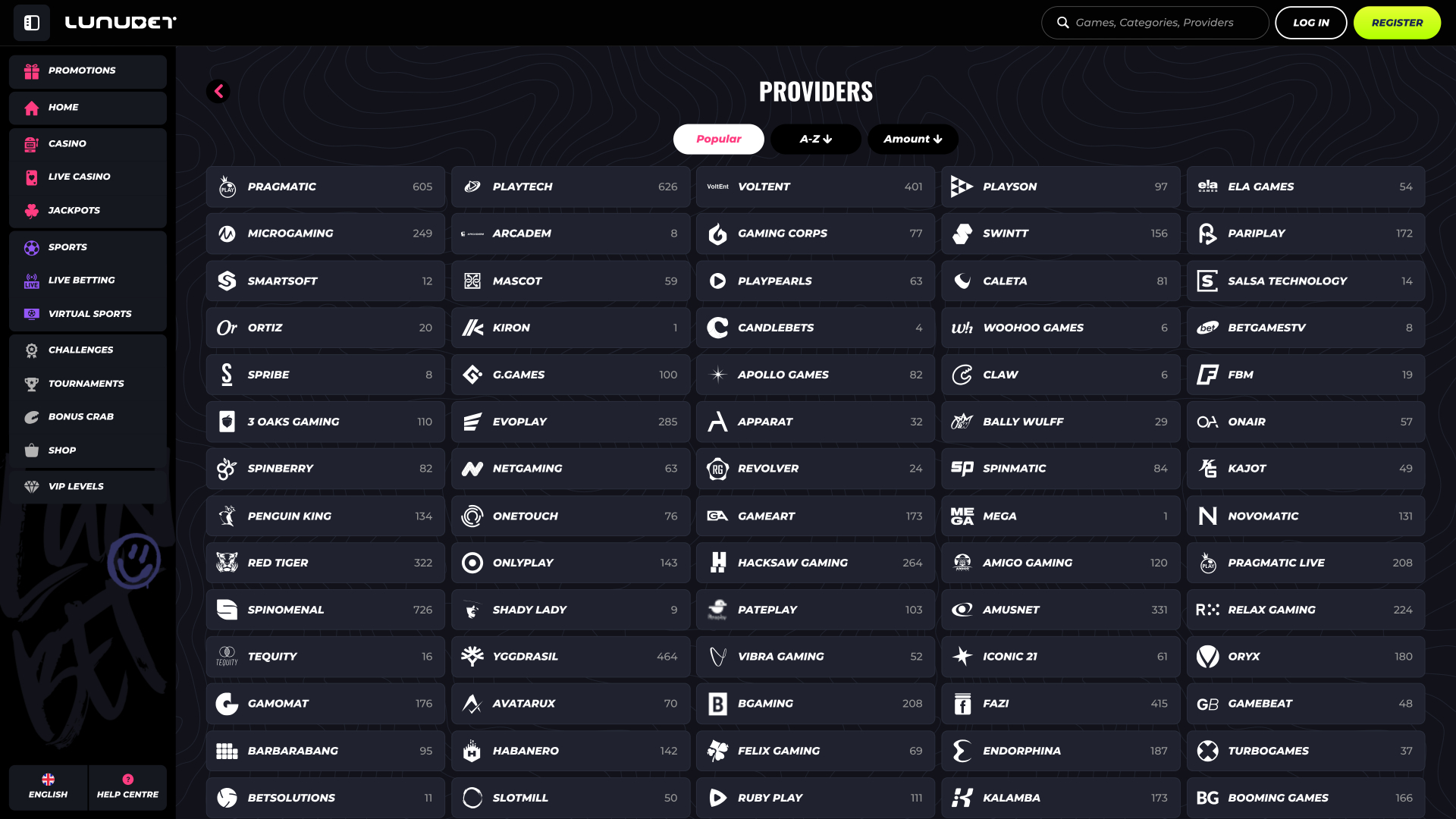 Lunubet Desktop Game Developers