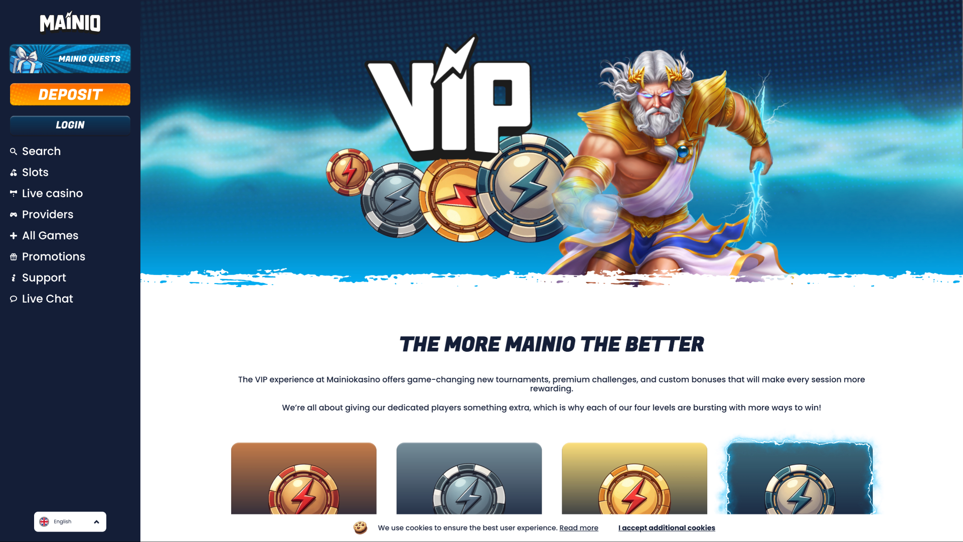 Great Casino Desktop VIP