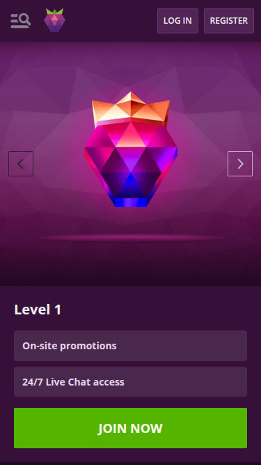 Programa VIP móvil del Casino Malina