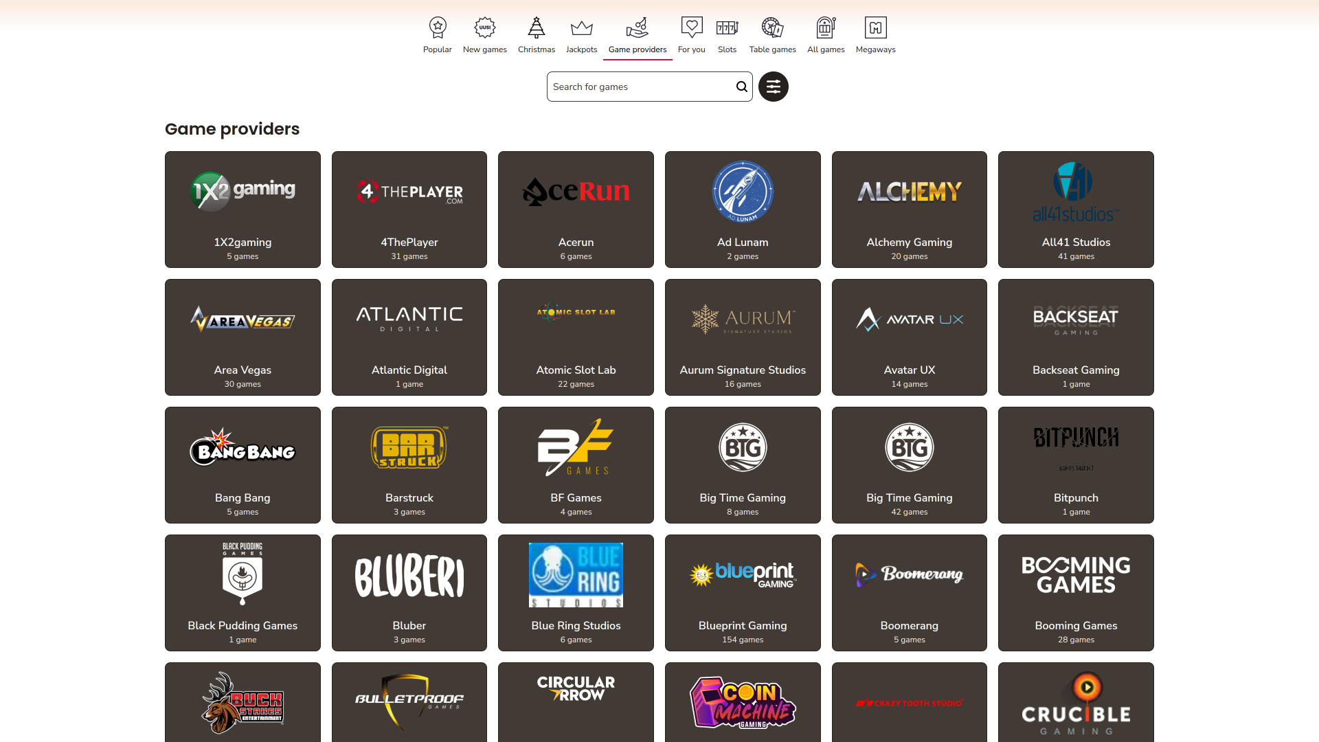 Développeurs du jeu de casino Maria pour ordinateur