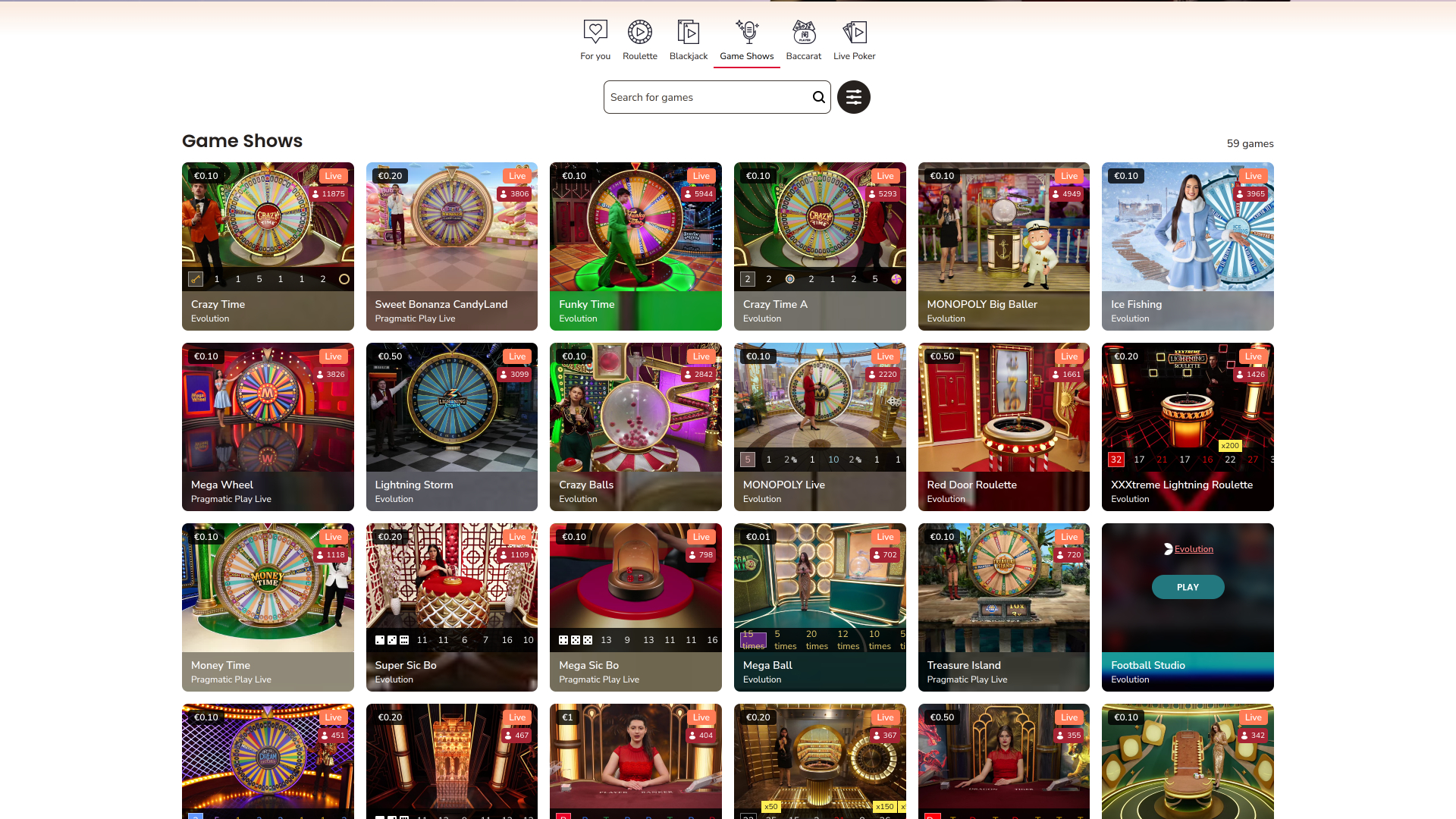 Jeux de casino Maria sur ordinateur