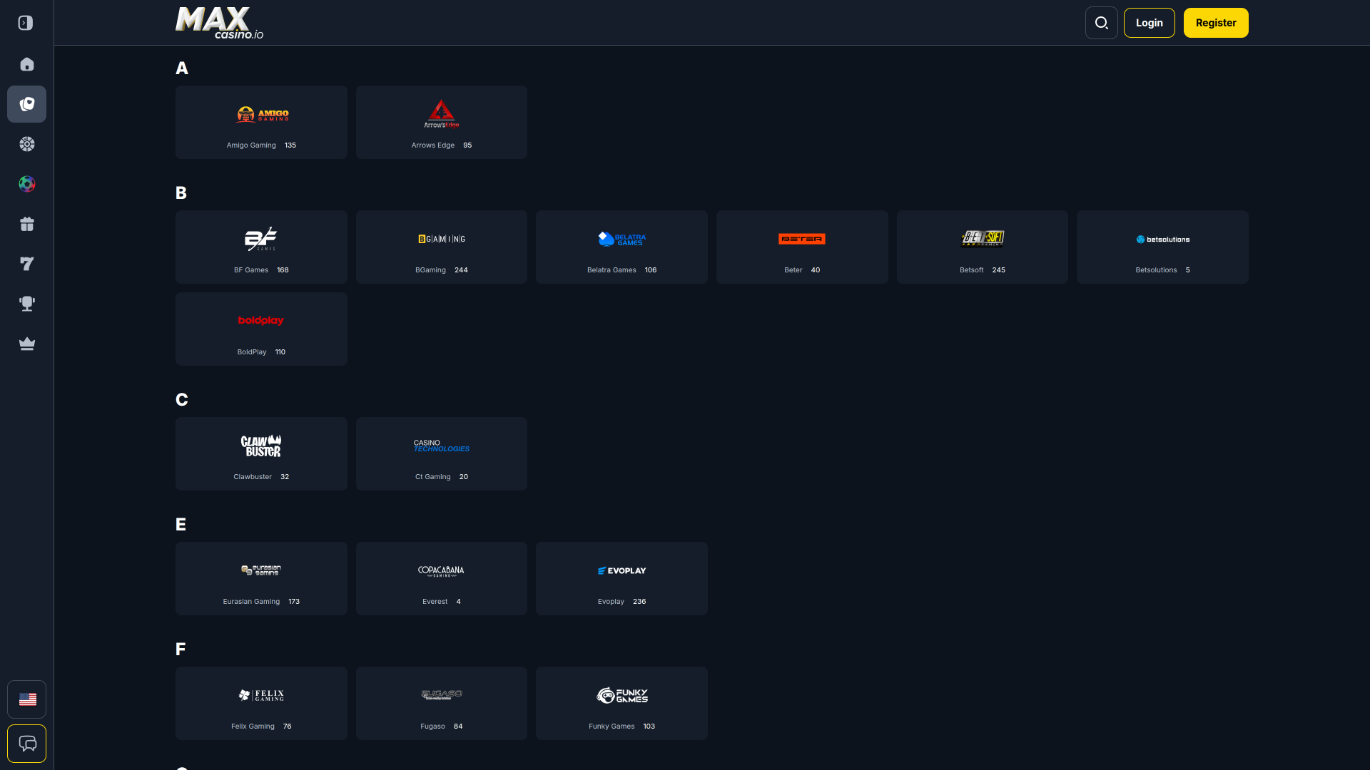 Разработчики игр MaxCasino настольная версия