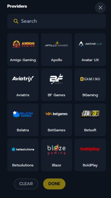 Développeurs de jeux MaxCasino