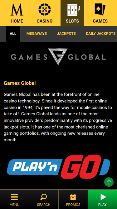 Mega Casino Mobile Game Developers