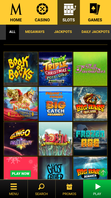 Mega Casino Mobile Games