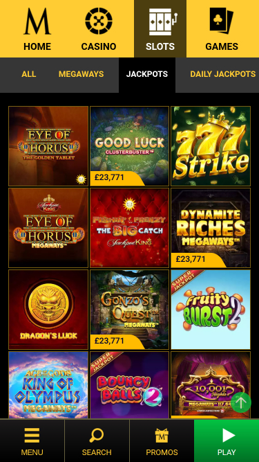 Mega Casino Mobile Jackpot