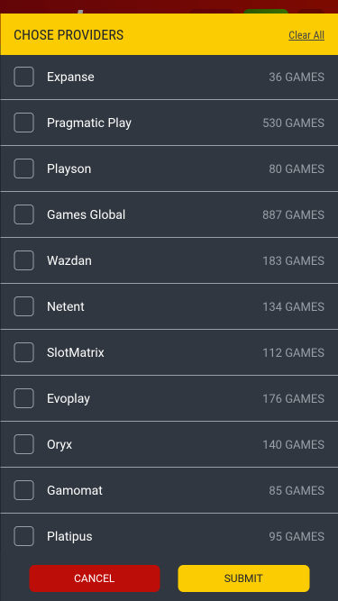 Développeurs de jeux mobiles du casino Meridian Bet