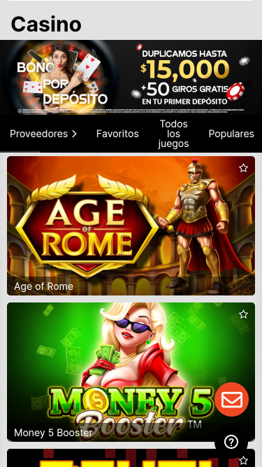 Jackpot mobile del casinò Mexbet