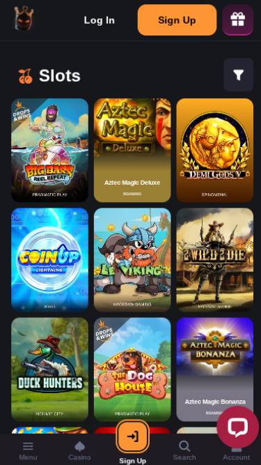Jeux de casino Minebit Mobile