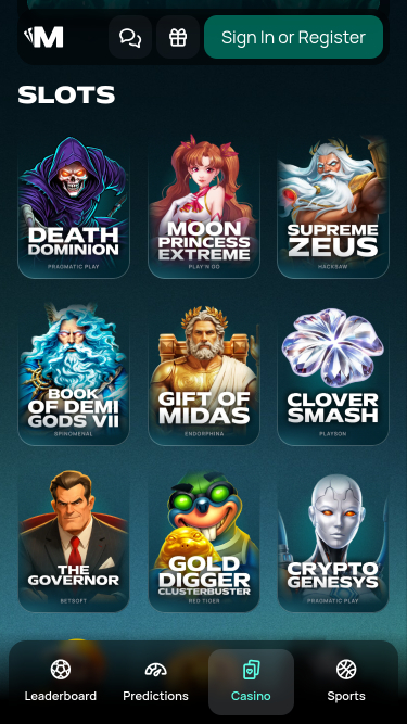 Juegos para móviles de Mint.io
