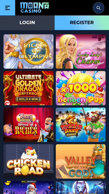 Jeux mobiles de casino Moana