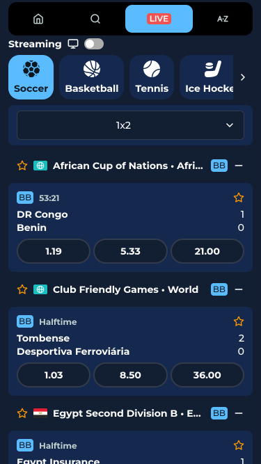 Moana Casino Mobile Sports en direct