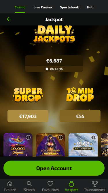 Mobilebet Casino Mobiler Jackpot
