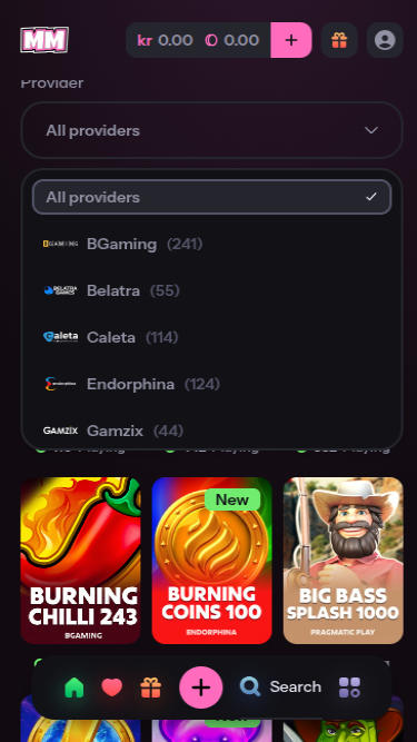 Développeurs du jeu de casino MoeMoe Mobile