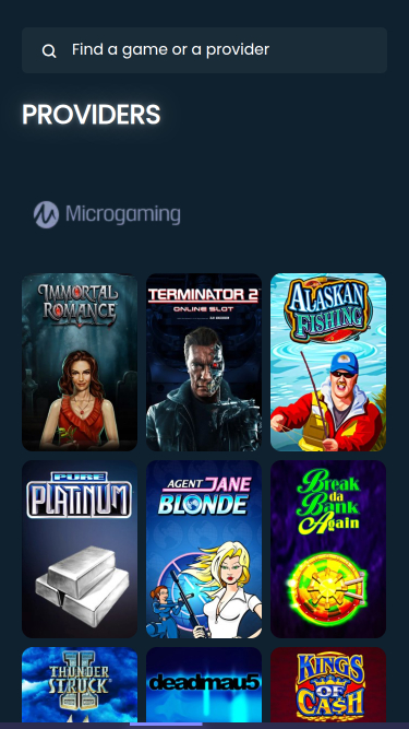 MogoBet Casino Mobile Game Developers