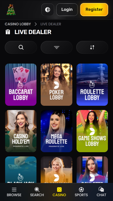 Casino Monkey Tilt Mobile avec croupier en direct