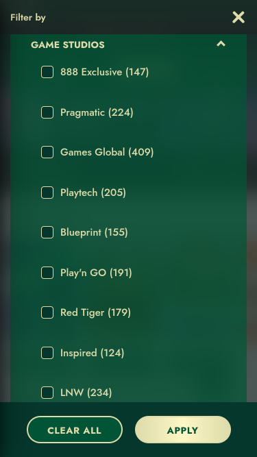 Mr Green Casino Mobile Game Developers