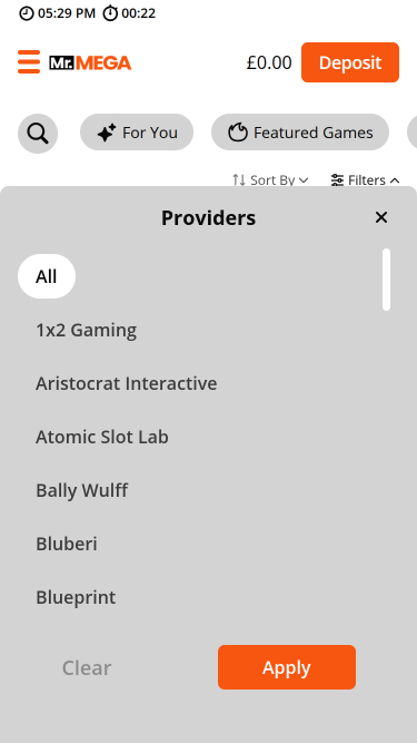 Développeurs du jeu mobile Mr Mega Casino