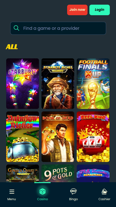 Jeux mobiles de casino Mr SuperPlay