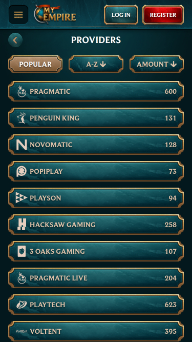 Développeurs du jeu mobile My Empire Casino