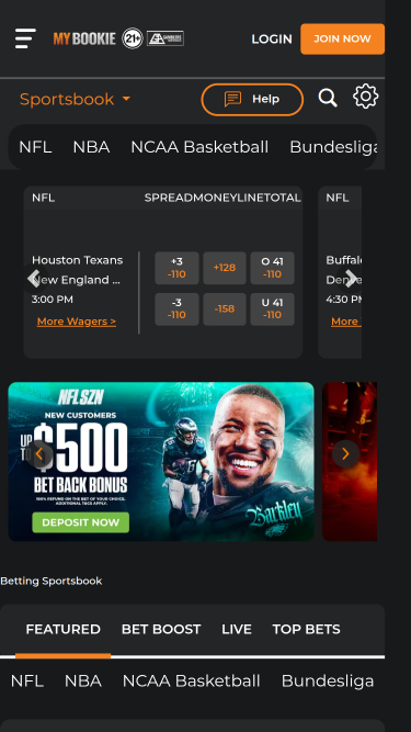 Scommesse sportive mobili MyBookie Casino