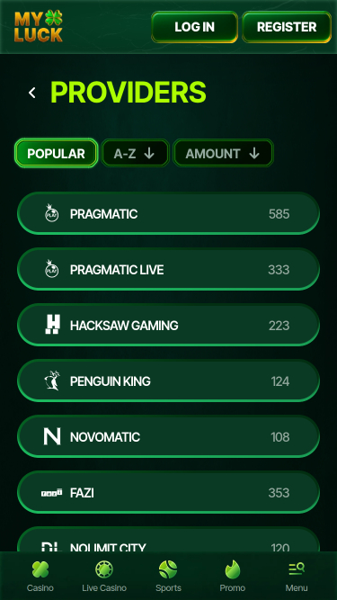 Développeurs du jeu mobile MyLuck Casino