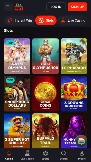 N1 Bet Casino Mobile Games