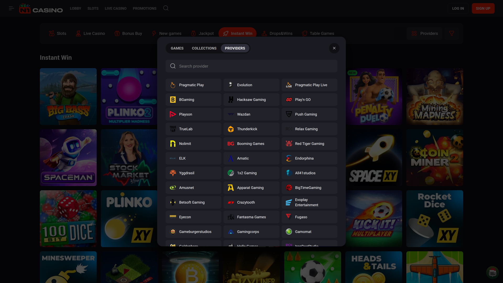 Développeurs de jeux de casino pour ordinateur N1